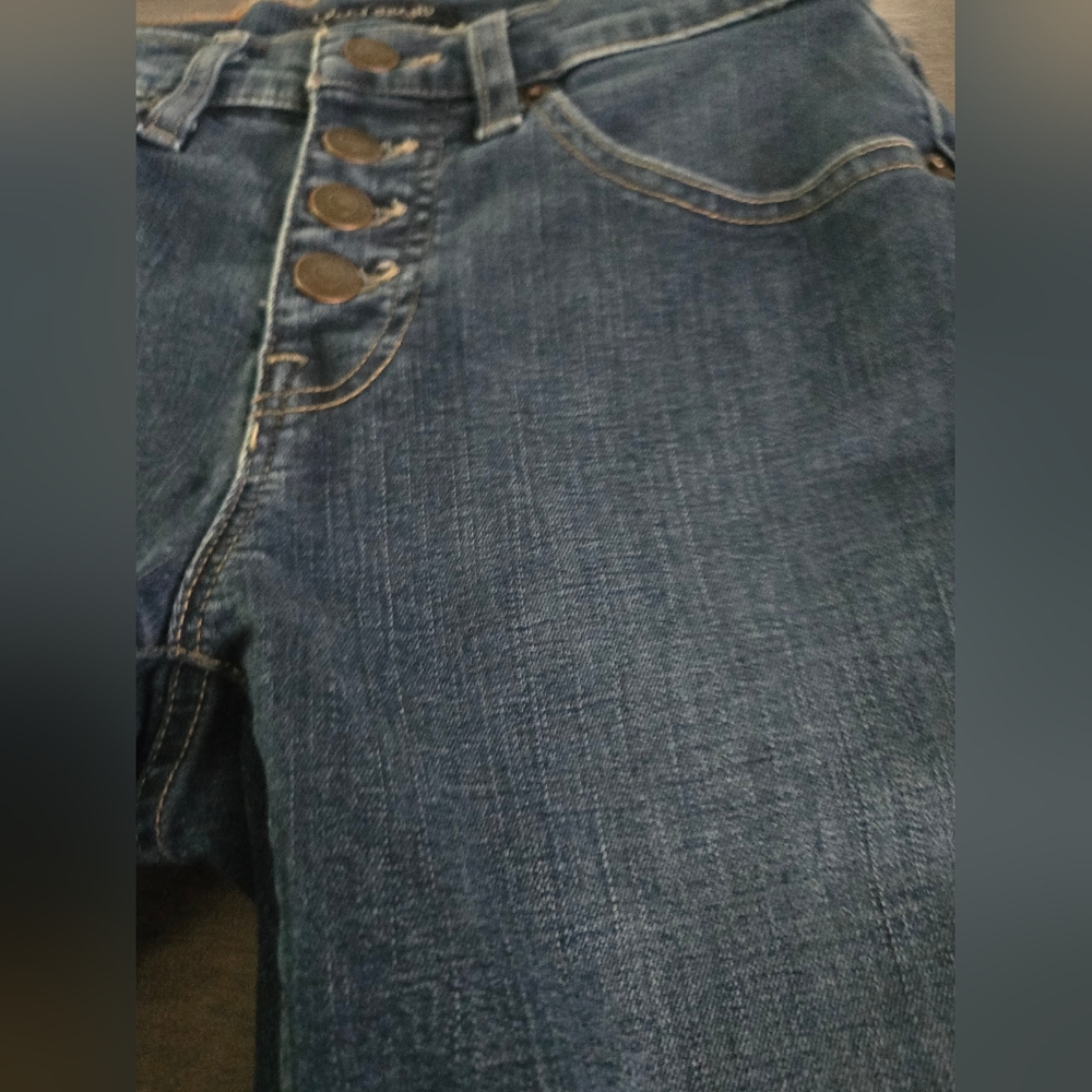 Lucky Brand Dark Wash Skinny Jeans Size 0 - Picture 6 of 12